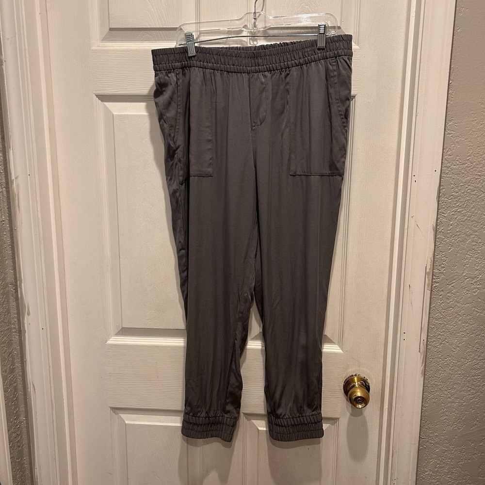 Old Navy Womens Gray‎ Lyocell Viscose Blend Elastic Waist Jogger Pants Size L